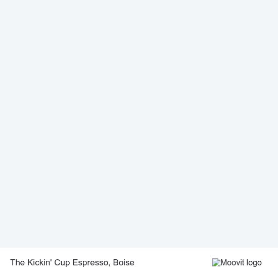 The Kickin' Cup Espresso map