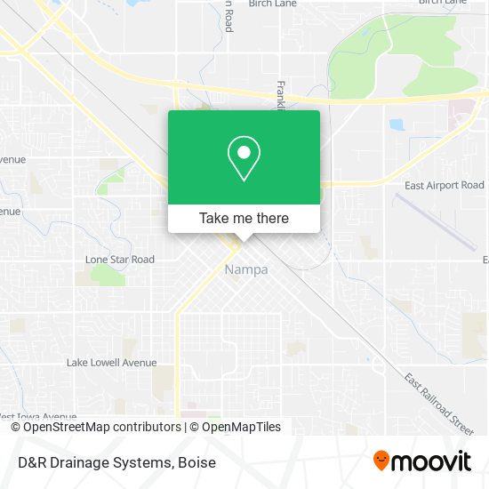 D&R Drainage Systems map