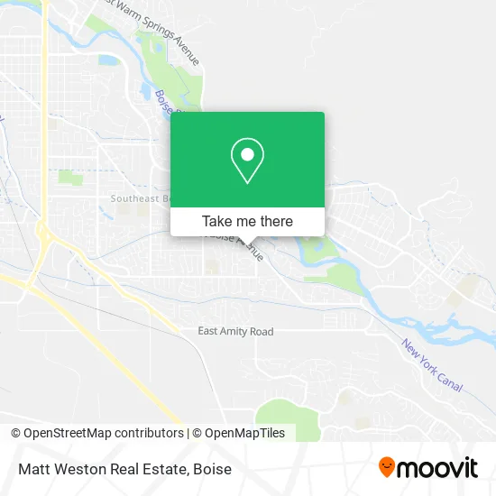 Matt Weston Real Estate map