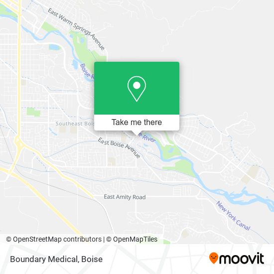 Mapa de Boundary Medical