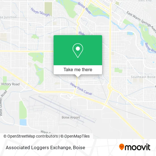Associated Loggers Exchange map