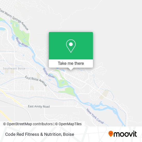 Code Red Fitness & Nutrition map