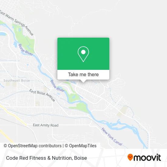 Code Red Fitness & Nutrition map