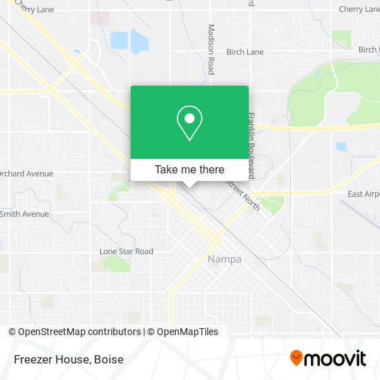 Mapa de Freezer House