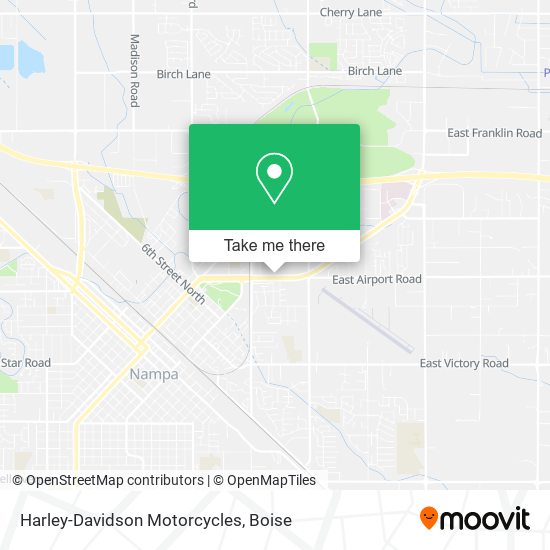 Harley-Davidson Motorcycles map
