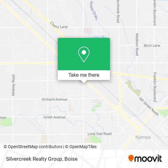 Silvercreek Realty Group map