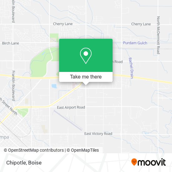 Mapa de Chipotle