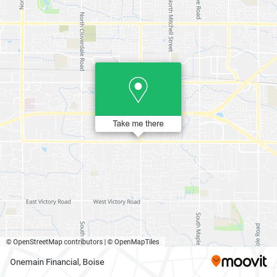 Onemain Financial map