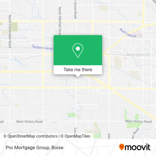 Pro Mortgage Group map