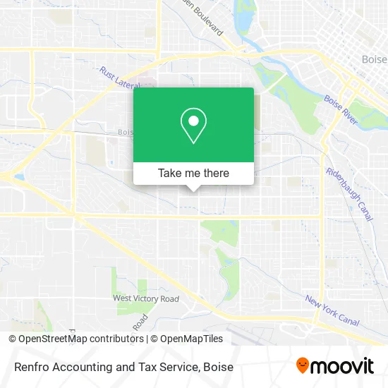 Mapa de Renfro Accounting and Tax Service