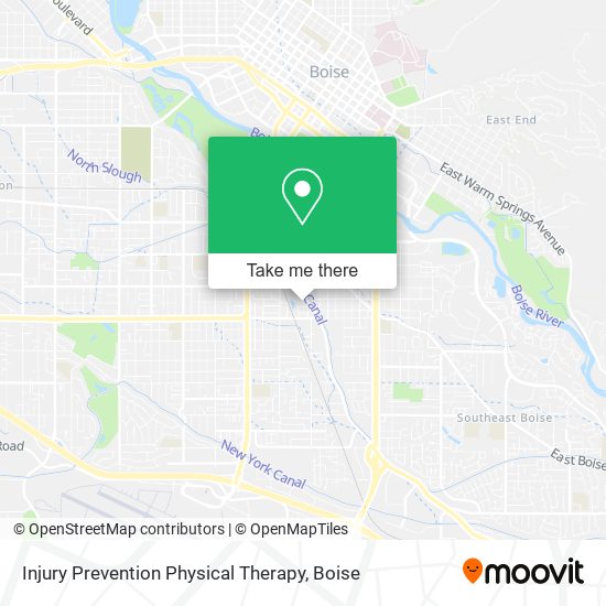 Mapa de Injury Prevention Physical Therapy