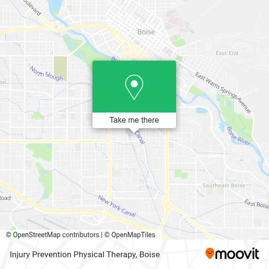 Injury Prevention Physical Therapy map