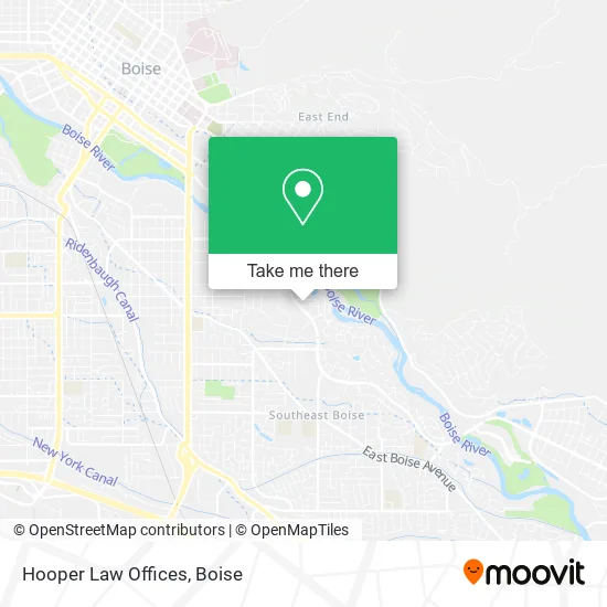 Hooper Law Offices map
