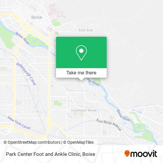 Mapa de Park Center Foot and Ankle Clinic