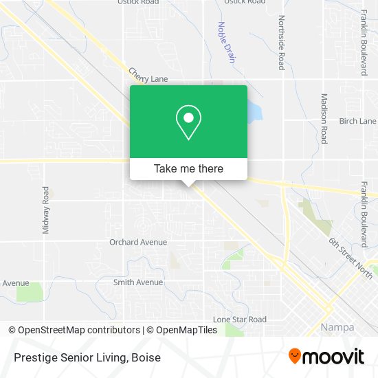 Prestige Senior Living map