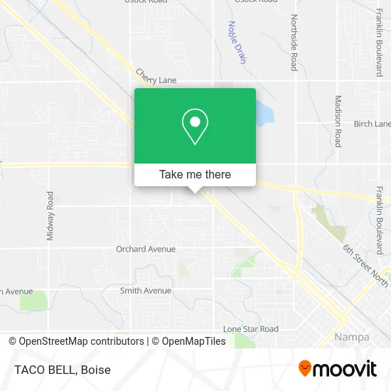 TACO BELL map