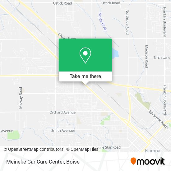 Mapa de Meineke Car Care Center