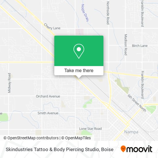 Skindustries Tattoo & Body Piercing Studio map