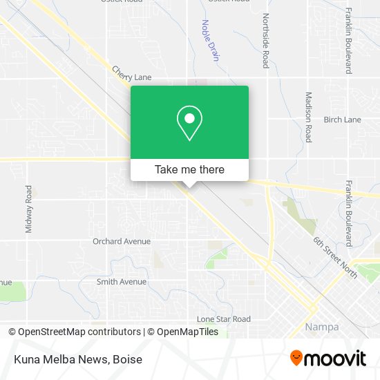 Mapa de Kuna Melba News