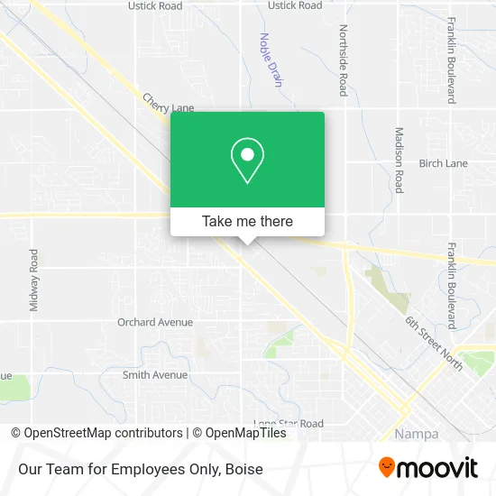 Our Team for Employees Only map