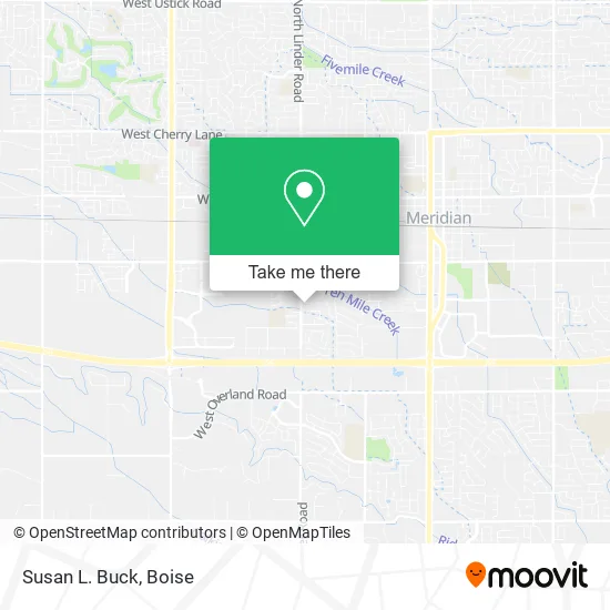 Susan L. Buck map
