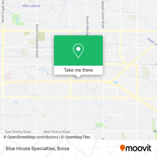 Mapa de Blue House Specialties