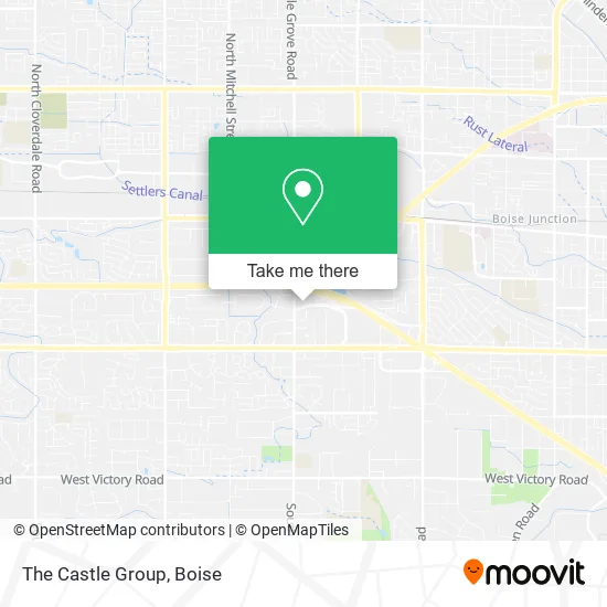 The Castle Group map