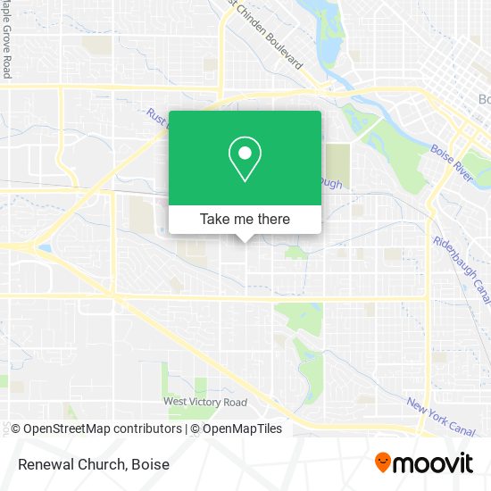 Renewal Church map