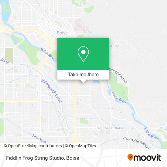 Fiddlin Frog String Studio map