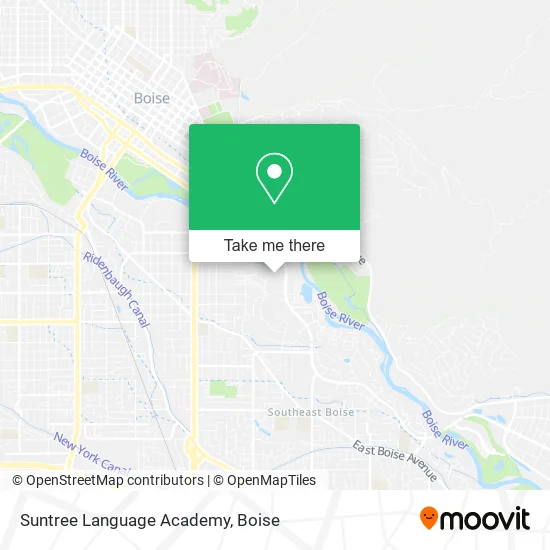 Suntree Language Academy map
