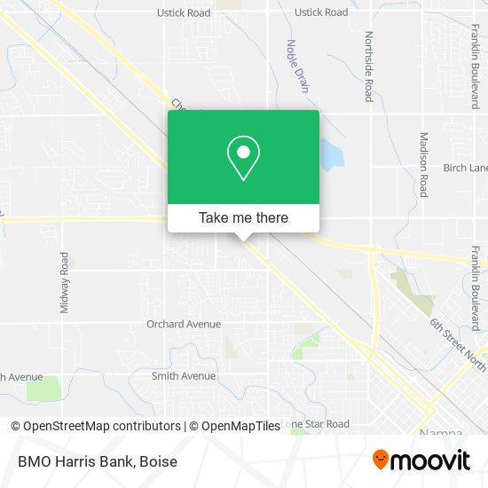 BMO Harris Bank map