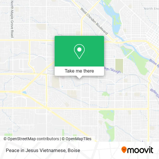 Mapa de Peace in Jesus Vietnamese