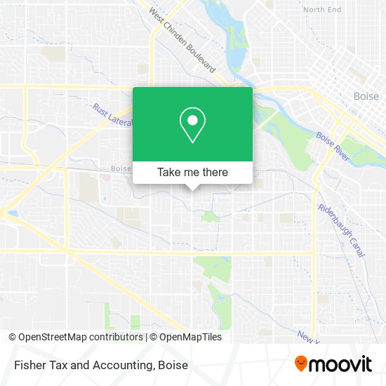 Fisher Tax and Accounting map