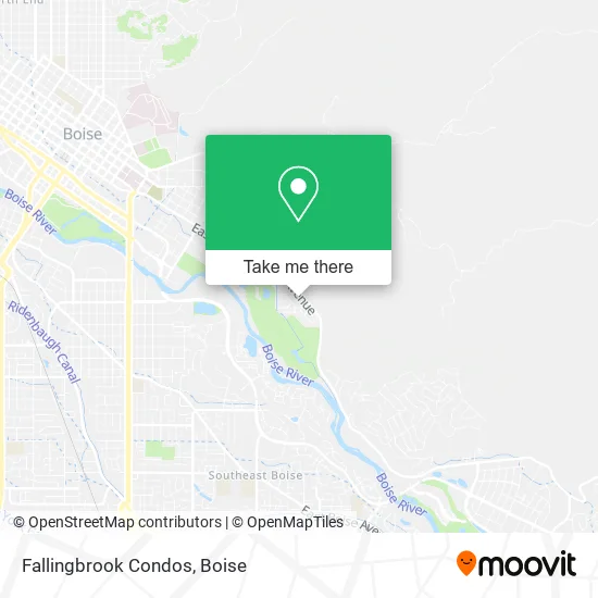 Fallingbrook Condos map