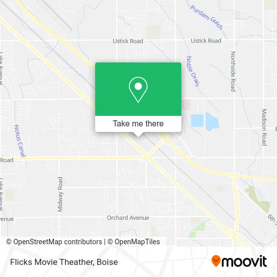 Flicks Movie Theather map