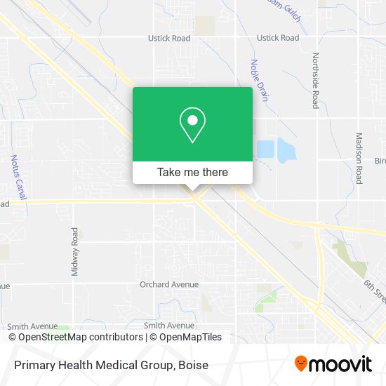 Primary Health Medical Group map
