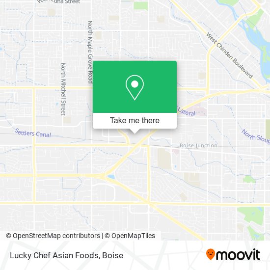 Mapa de Lucky Chef Asian Foods