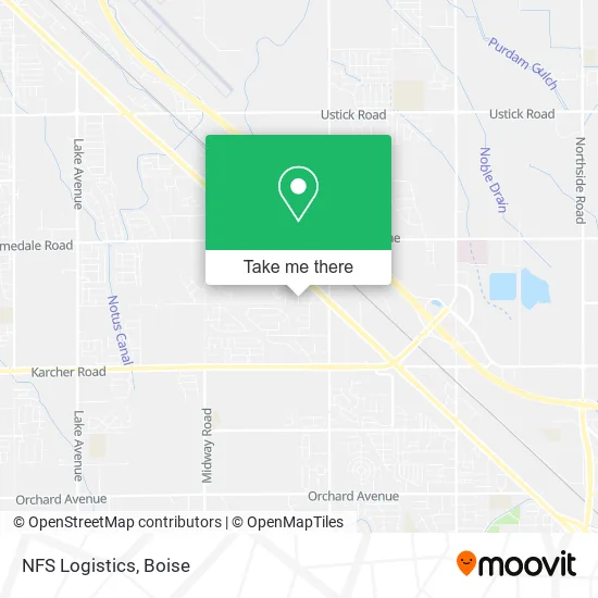 NFS Logistics map
