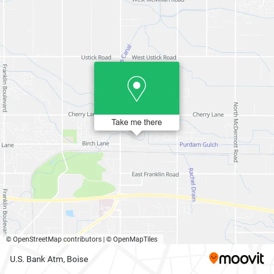 Mapa de U.S. Bank Atm