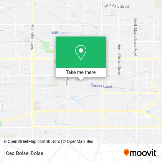 Ced Boise map