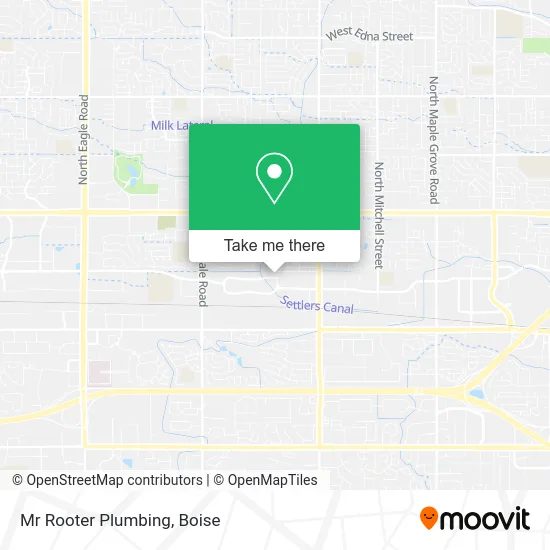 Mr Rooter Plumbing map