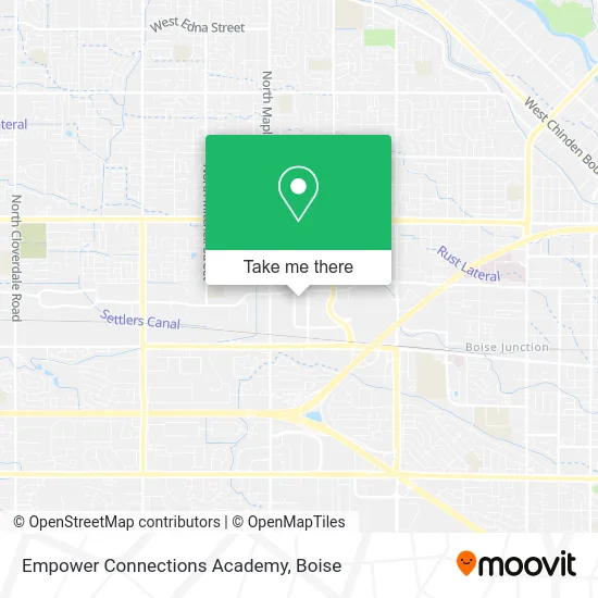 Empower Connections Academy map