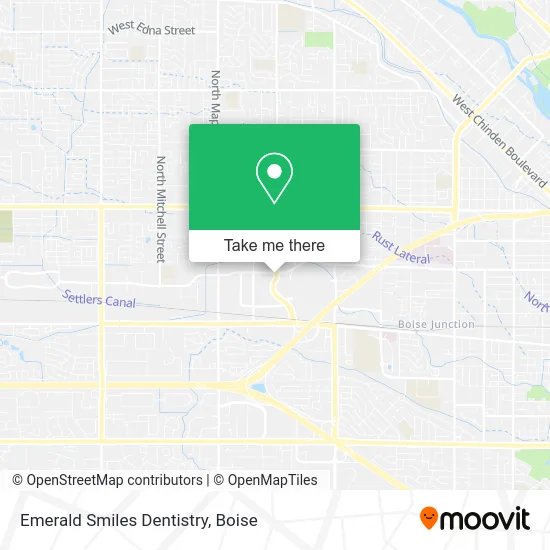Emerald Smiles Dentistry map