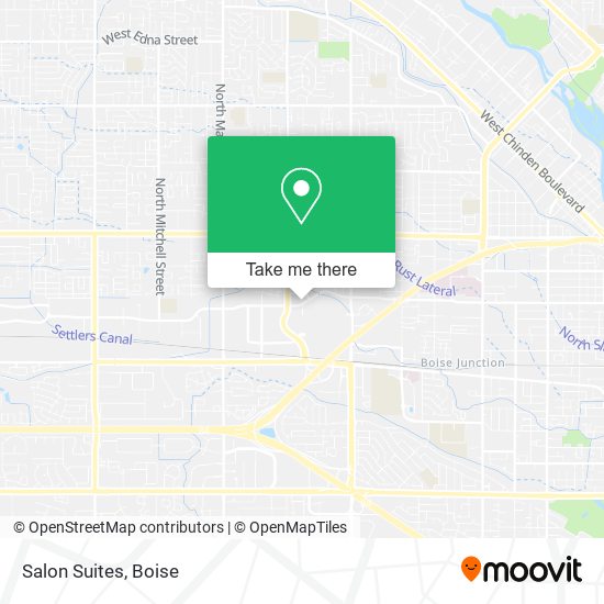 Mapa de Salon Suites