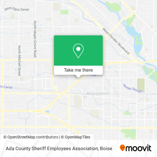 Mapa de Ada County Sheriff Employees Association