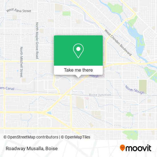 Mapa de Roadway Musalla