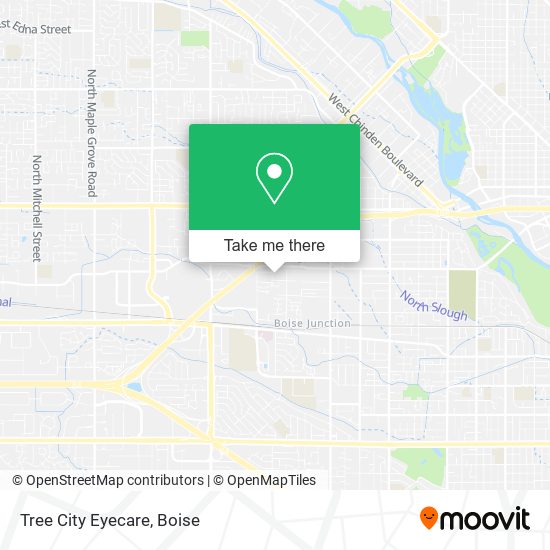 Tree City Eyecare map