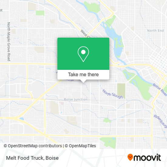 Mapa de Melt Food Truck