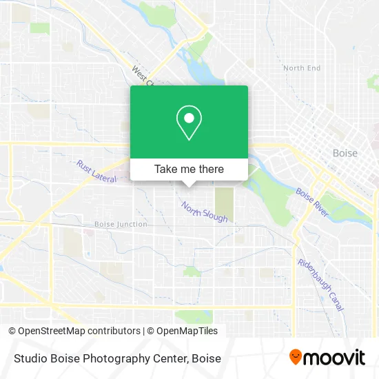 Studio Boise Photography Center map