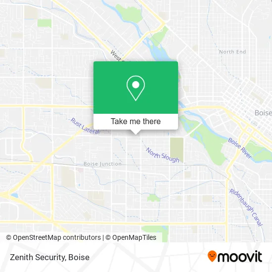 Mapa de Zenith Security